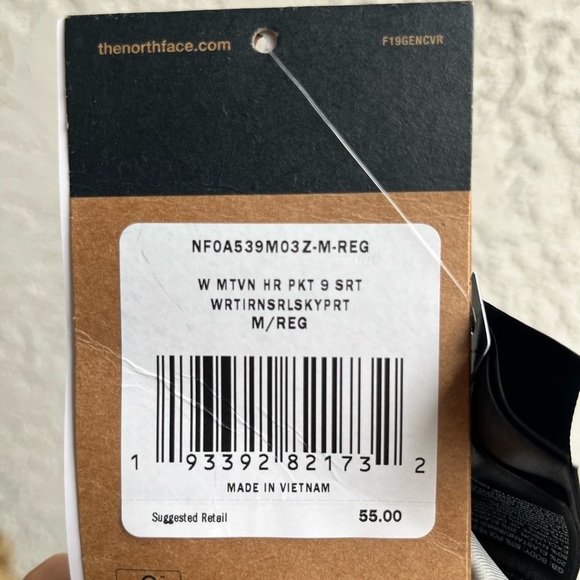 THE NORTH FACE Light Camouflage Fitted Biker Shorts with Pockets Women’s Medium - Picture 12 of 14